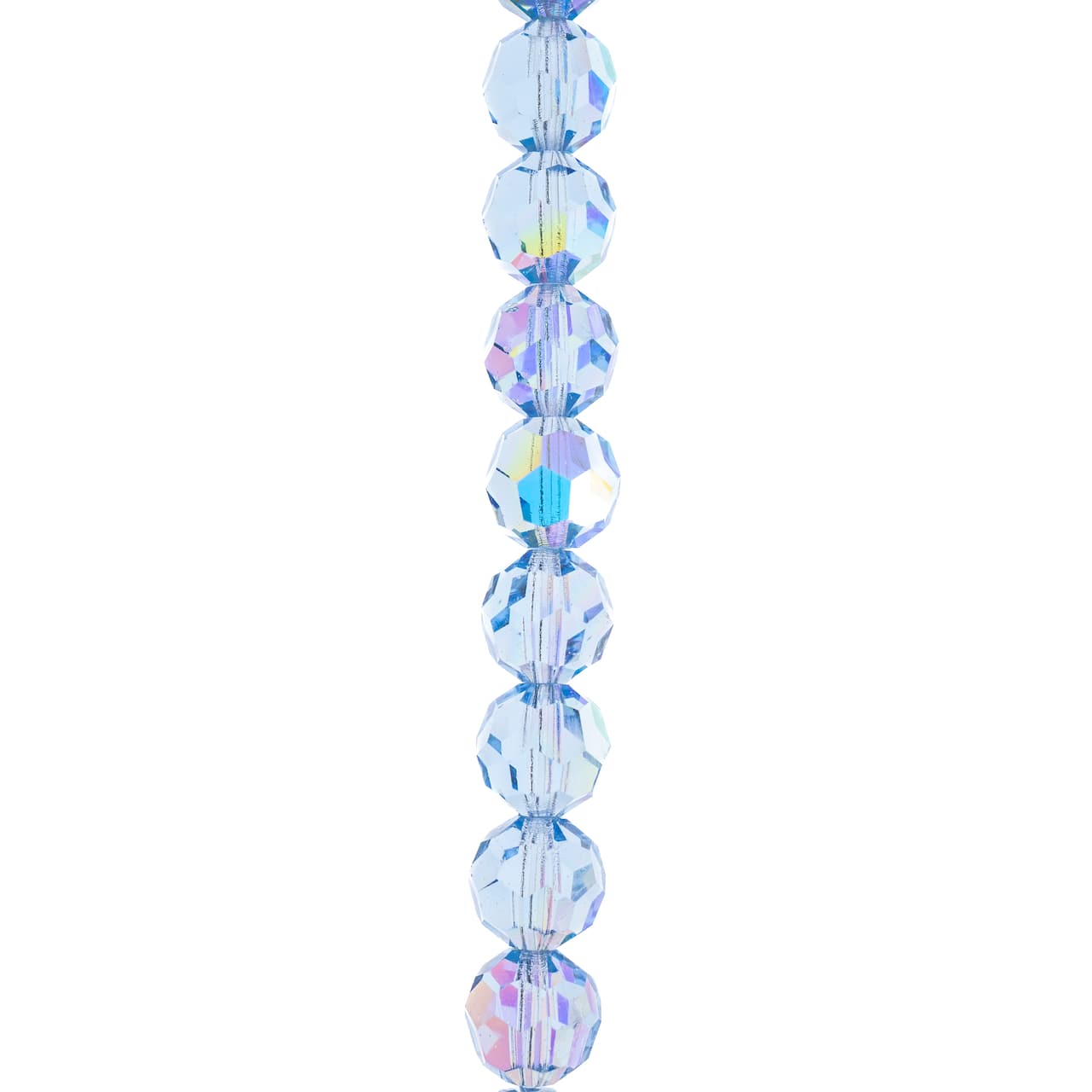 6 Pack: Preciosa Glass Crystal Round Beads, 8mm by Bead Landing™